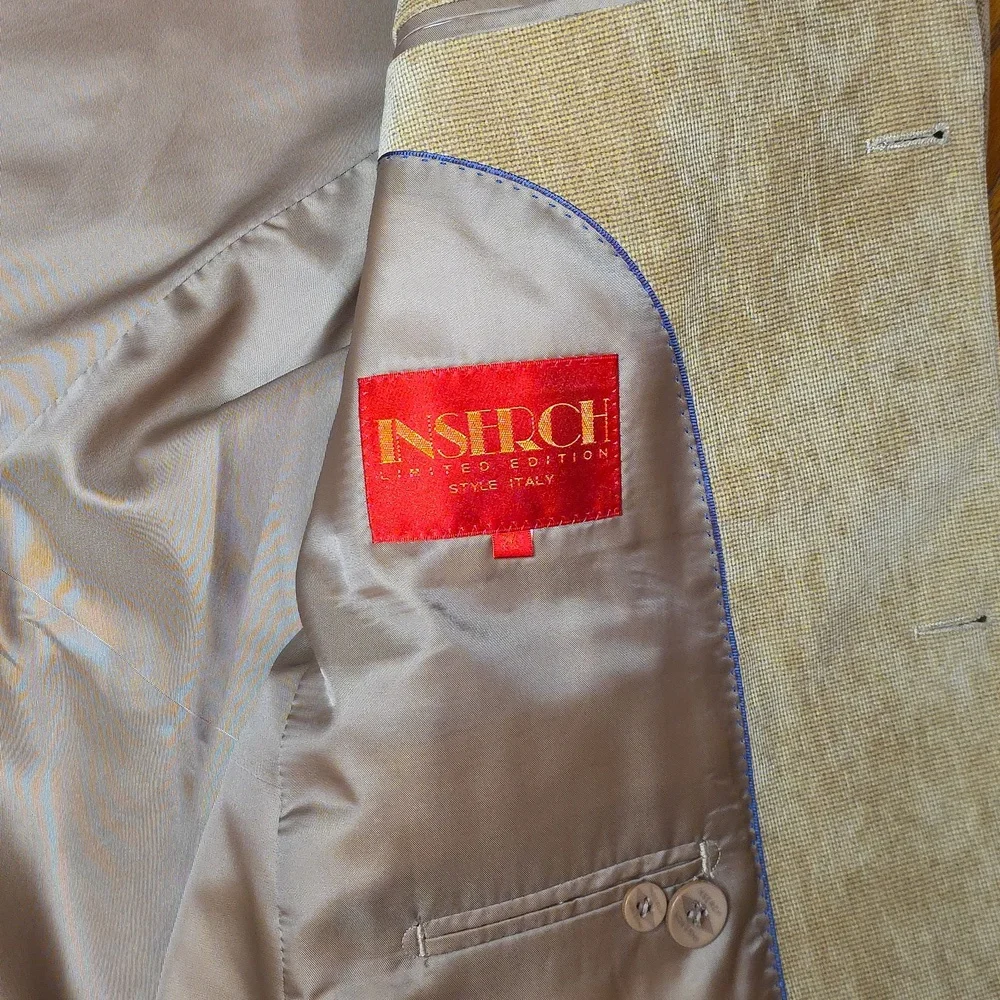 Inserch Tan Corduroy Blazer Size 2XL - Beautiful!!!